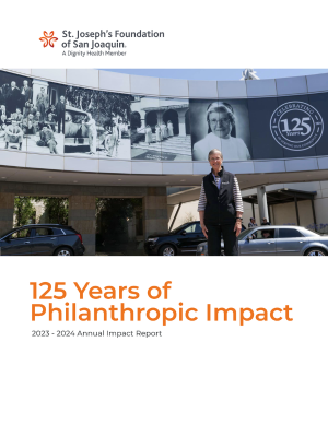 Cover of 2023 Annual Impact Report - Gratitude for Impact